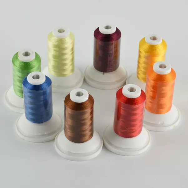 Muti Color 150d2 Chỉ thêu Viscose Rayon